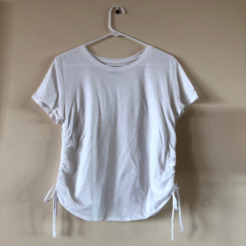 Pink Victoria Secret White Shirt